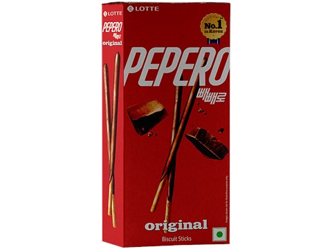 Lotte Pepero Original Biscuit Sticks, 30 g