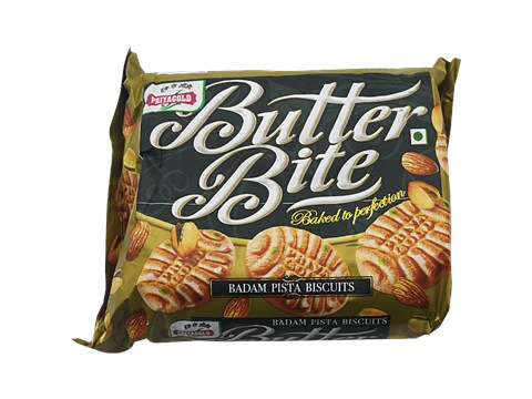 Priyagold Butter Bite Badam Pista Biscuits, 200 g