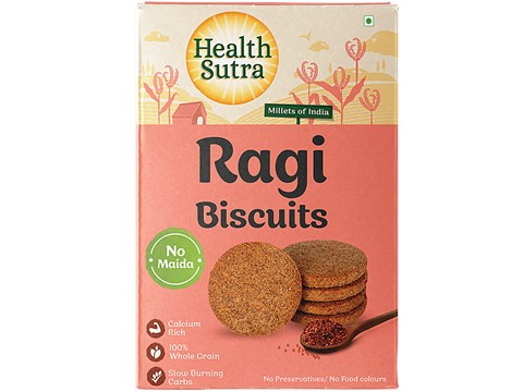 Health Sutra Ragi Biscuits, 100 g