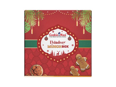 CookieMan Reindeer Munch Gift Box, 390 g