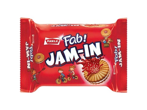 Parle Fab! Jam - In Cream Biscuits, 150 g