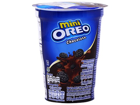 Cadbury Imported Mini Oreo Biscuit - Delicious & Crunchy, Chocolate, 61.3 g