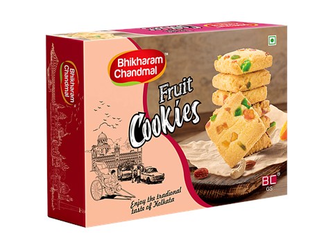 Bhikharam Chandmal Fruit Cookies, 250 g