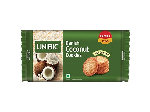 Unibic Danish Coconut Cookies, 270 g