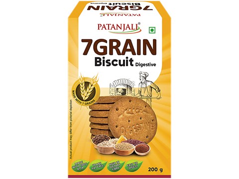 Patanjali 7 Grain Digestive Biscuits, 200 g
