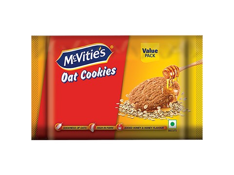 McVitie's Oat Cookies - Honey Flavour, 120 g
