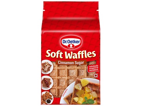 Dr.Oetker Soft Waffles - Cinnamon Sugar, Ready To Use, 250 g