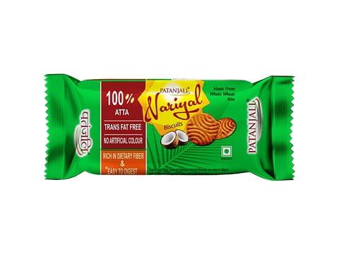 Patanjali Nariyal Biscuits, 68 g