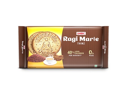 Unibic Ragi Marie Thinz, 495 g