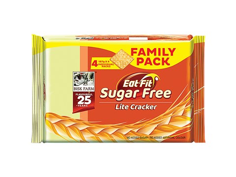 Bisk Farm Eat-Fit Sugar Free Lite Crackers, 748 g