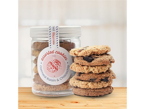 Lakeview Oatmeal Raisin & Chocochip Assorted Cookies, 180 g