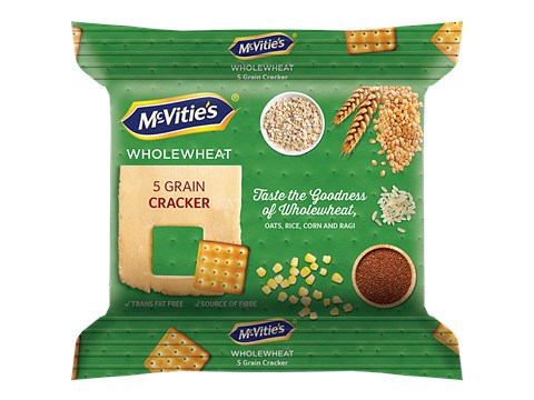 McVitie's 5 Grain Cracker, 120 g