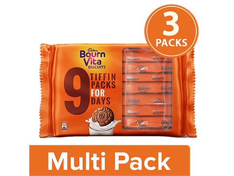 Cadbury Bournvita Biscuits Biscuits, 3x250 g