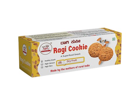 We Mill Ragi Dry Fruit Cookie, 175 g
