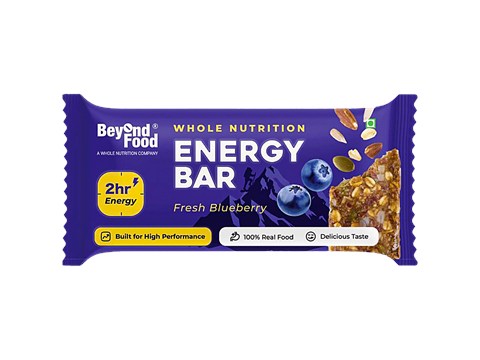 Beyond Food Fresh Blueberry Energy Bar, 35 g