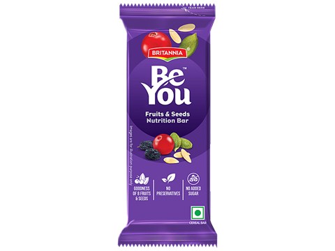 Britannia Be You Fruits & Seeds Nutrition Bar, 35 g