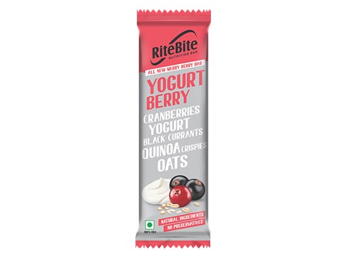 RiteBite Max Protein Yogurt Berry 4g Energy Bar, 35 g