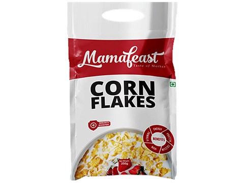 Mamafeast Corn Flakes - Immunity Booster, Rich In Protein, 250 g