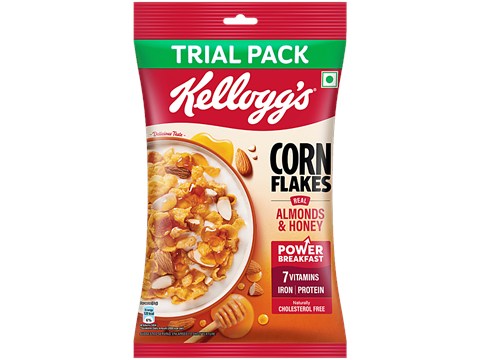 Kellogg's Real Almond Honey Corn Flakes, 168 g