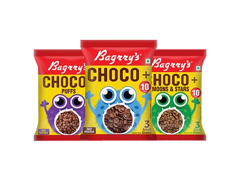 Bagrry's Choco+ Variety Pack - Assorted Flavours, 24 g