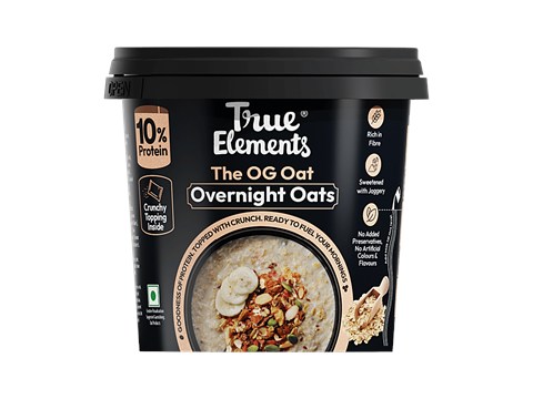True Elements The OG Overnight Oats, 62 g