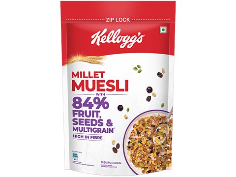 Kellogg's Millet Muesli With 84% Fruit, Seed & Multigrain, 1 kg