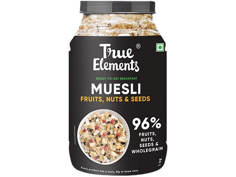 True Elements Fruit & Nut Muesli, 1 kg