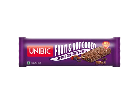 Unibic Snack Bar - Fruit & Nut, Choco, 30 g
