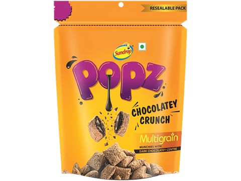 Sundrop Popz Multigrain Chocolatey Crunchy Munchies, 120 g