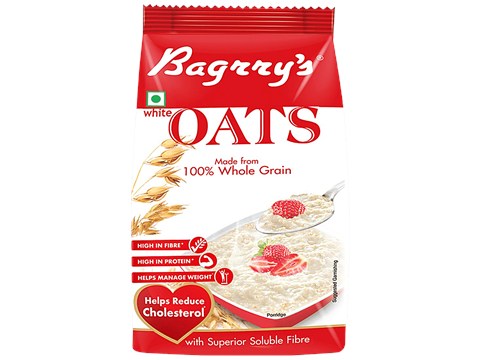 Bagrry's White Oats - High In Protein & Fibre Re, 200 g