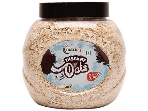 Nutriorg Instant Oats, 500 g