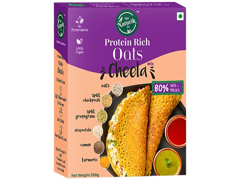 The Naturik Co. Protein Rich Oats Cheela Mix, 250 g