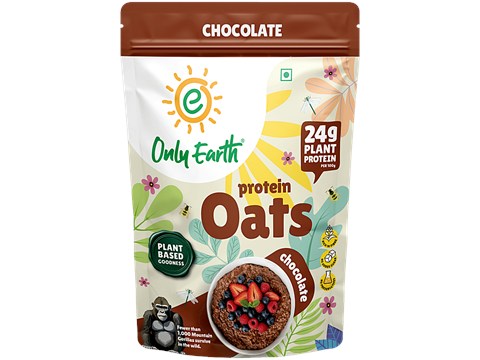 Only Earth Chocolate Protein Oats, 350 g