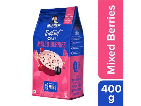 Quaker Instant Oats - Mixed Berries, 400 g