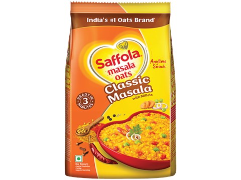 Saffola Classic Masala Oats, 550 g