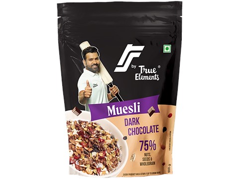 RS By True Elements Dark Chocolate Muesli, 900 g