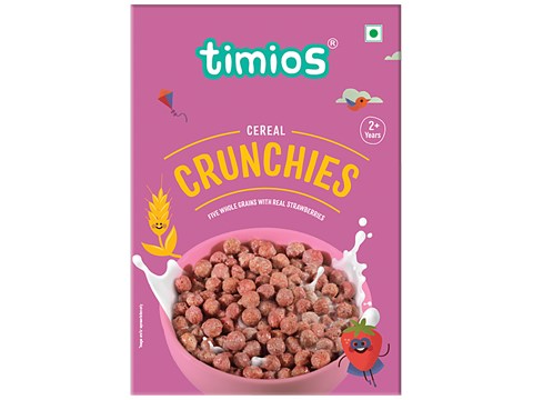 Timios Breakfast Cereals - Crunchies, Natural & Healthy, 300 g