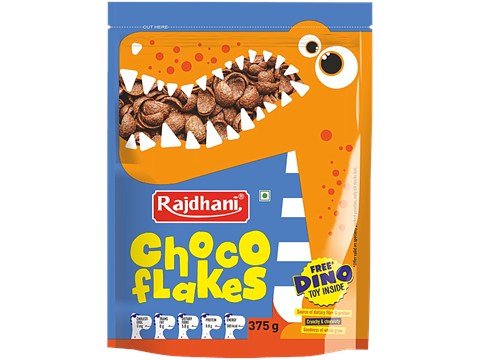 Rajdhani Choco Flakes, 375 g