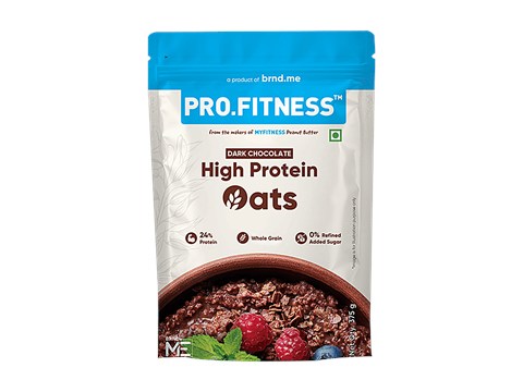 Pro.Fitness Dark Chocolate Rolled Oats, 375 g