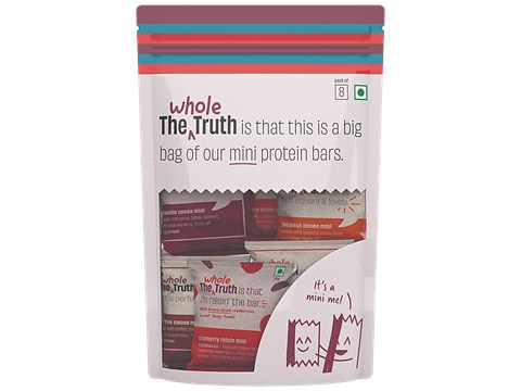 The Whole Truth Mini Protein Bars - Assorted Pack, 216 g