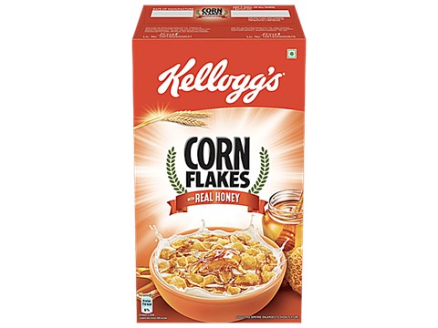 Kellogg's Corn Flakes With Real Honey, 630 g