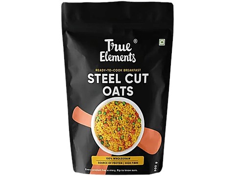True Elements Steel Cut Oats, 500 g
