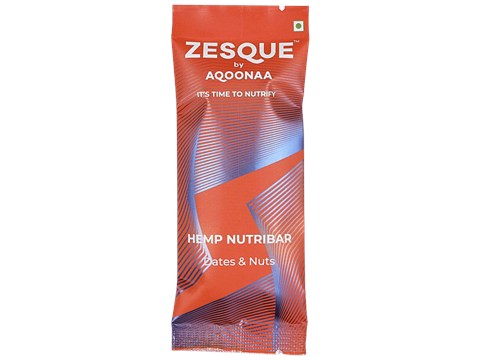 Zesque Dates & Nuts Hemp Nutribar, 40 g