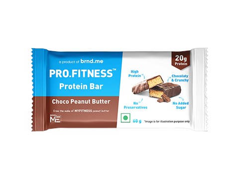 Pro.Fitness Choco Peanut Butter Protein Bar, 60 g