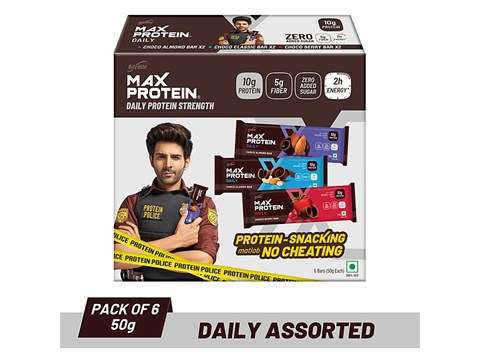RiteBite Max Protein Daily Protein Bar - Assorted, 300 g
