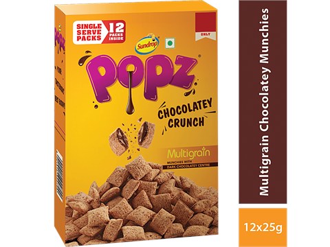 Sundrop Popz - Choco Fills, Multigrain Munchies, 25 g