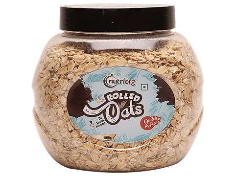 Nutriorg Rolled Oats, 500 g