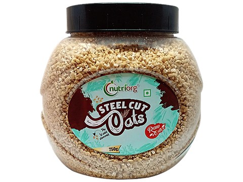Nutriorg Steelcut Oats, 750 g
