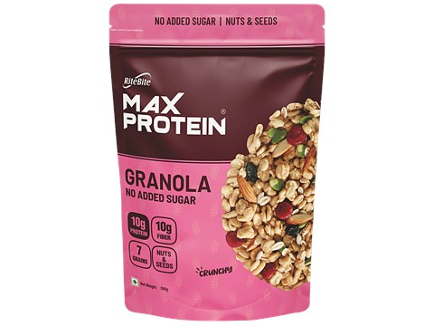 RiteBite Max Protein Granola Nuts & Seeds, 500 g