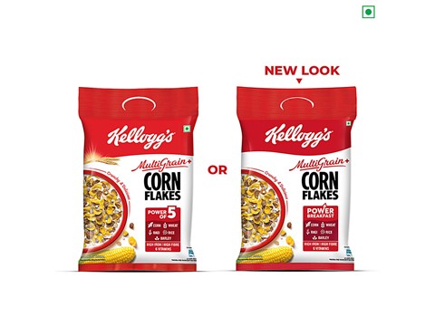 Kellogg's Multigrain Plus Corn Flakes, 450 g